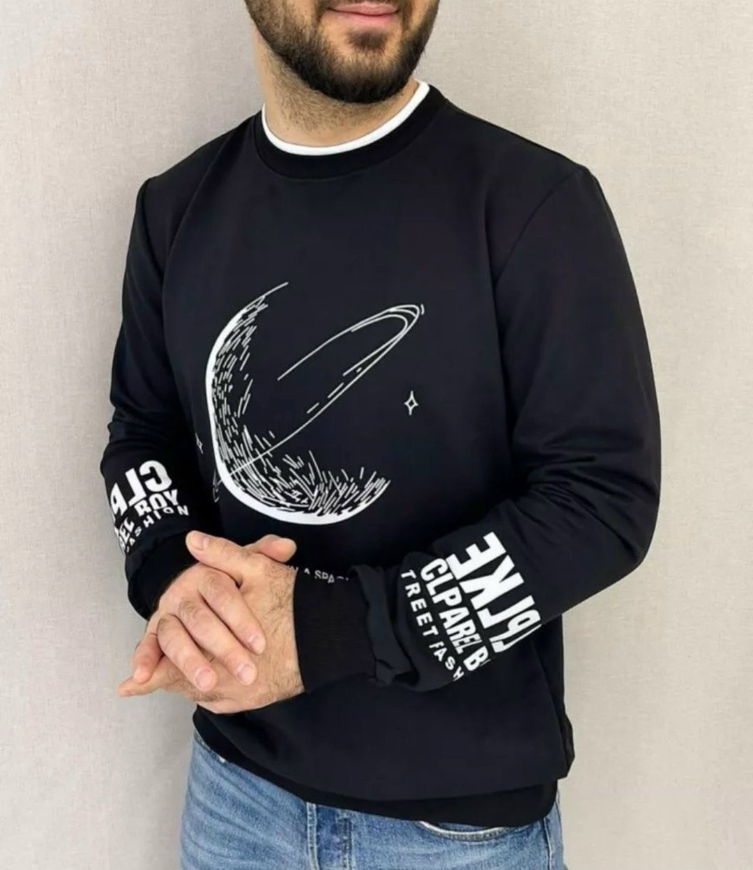 свитшот мужской белый,свитшот повседневный,кофта мужской модные,мужские свитшоты,свитшот и толстовка