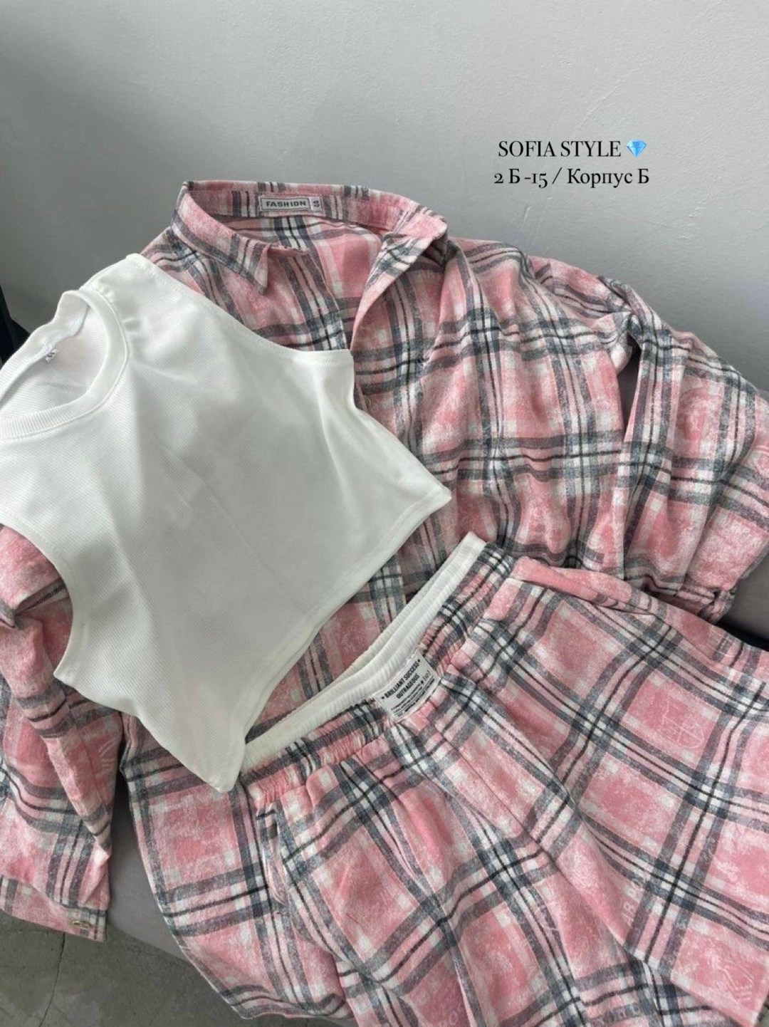 женский костюм тройка,одежда для подростка,клетчатый костюм,рубашка женская в клетку