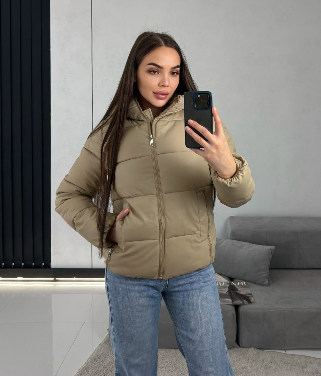 куртка весенняя короткая с капюшоном из экокожи,куртка женская,куртка демисезонная,женская демисезонная куртка,куртка женская бежевая