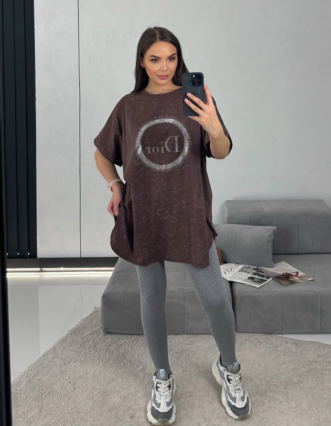 оверсайз футболка варенка со стразами emi style,оверсайз футболка,женская футболка оверсайз,футболки женская,футболка оверсайз варенка