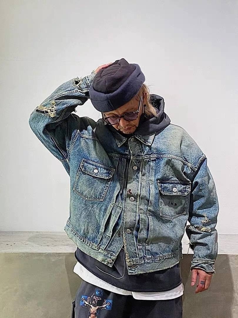 джинсовая куртка,джинсовая куртка мужскaя,свободная джинсовая куртка,куртка джинсовая оверсайз,джинсовая куртка с принтом