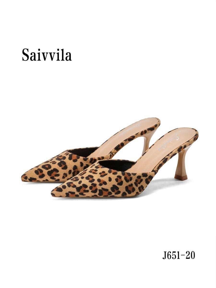 ,женская ,женские мюли,леопардовые босоножки, на каблуках