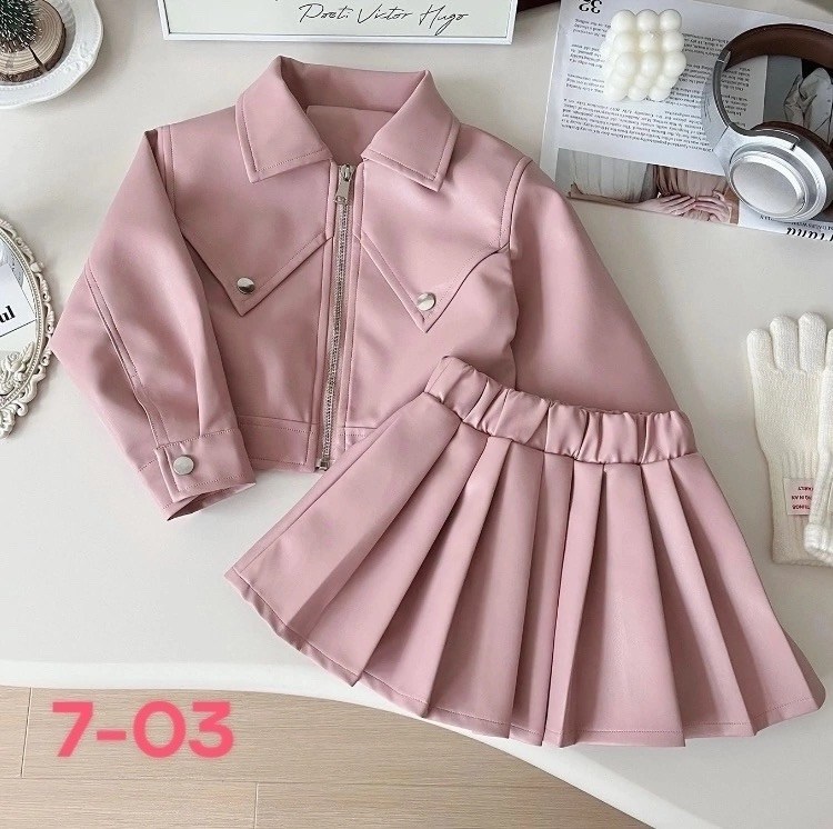косуха с юбкой,комплект одежды для девочек,кожаная куртка,модная куртка,куртка юбка