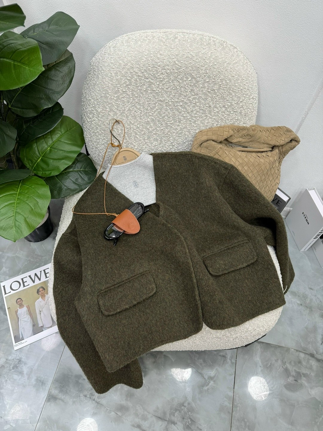 пальто-пиджак оверсайз из шерсти katerina myachina,шерстяное пальто,пальто женское,модное шерстяное пальто,шерстяная куртка