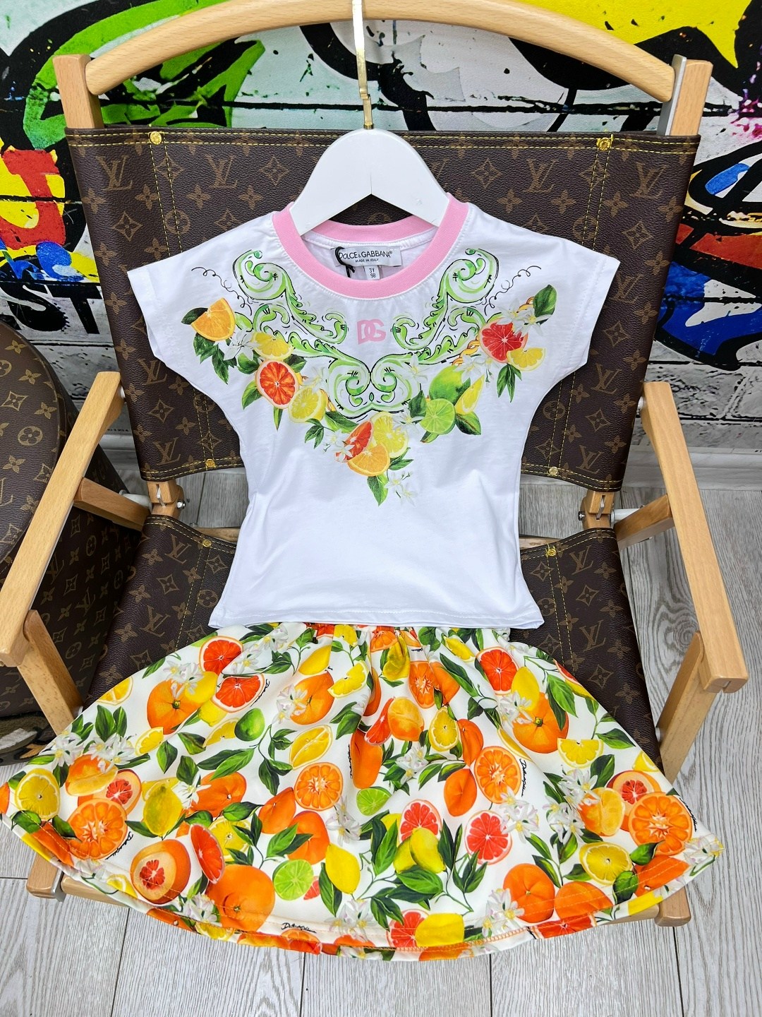 дольче габбана детские костюмы,детский костюм дольче габбана,для девочек платья,юбка для девочек,костюм апельсина для девочки