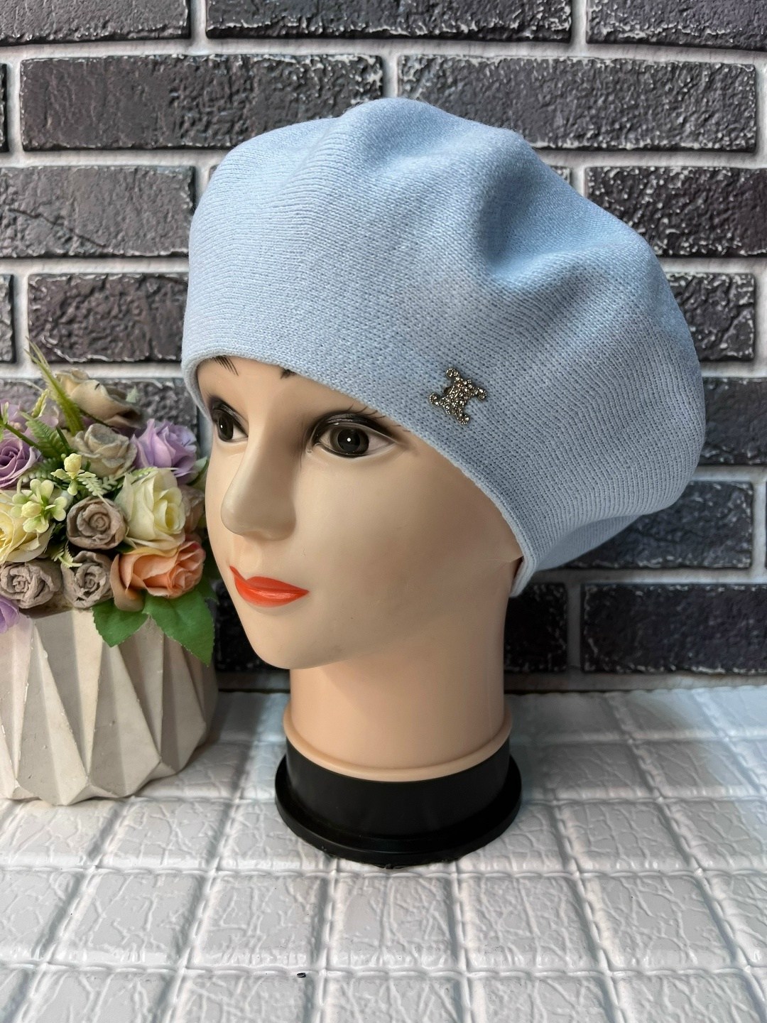 берет женский,женская шапка,шапка для женщин, береты женские,берет женский вязаный