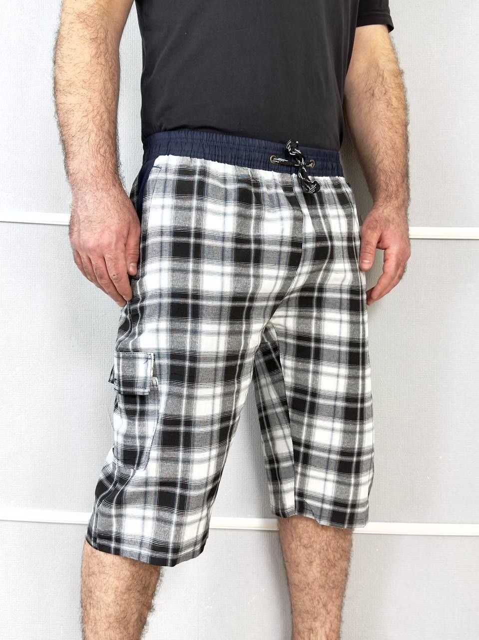 шорты мужские,шорты в клетку мужские,летние мужские шорты,шорты мужские трикотажные,шорты бриджи