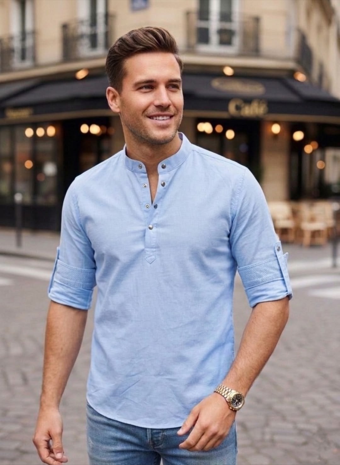 мужской стиль кэжуал,мужской повседневный стиль,мужской повседневный стиль одежды,мужская мода,голубые брюки белая рубашка
