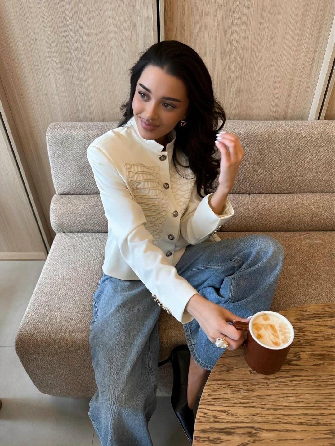 модные образы,модные джинсы,образ с джинсами,образ с прямыми джинсами