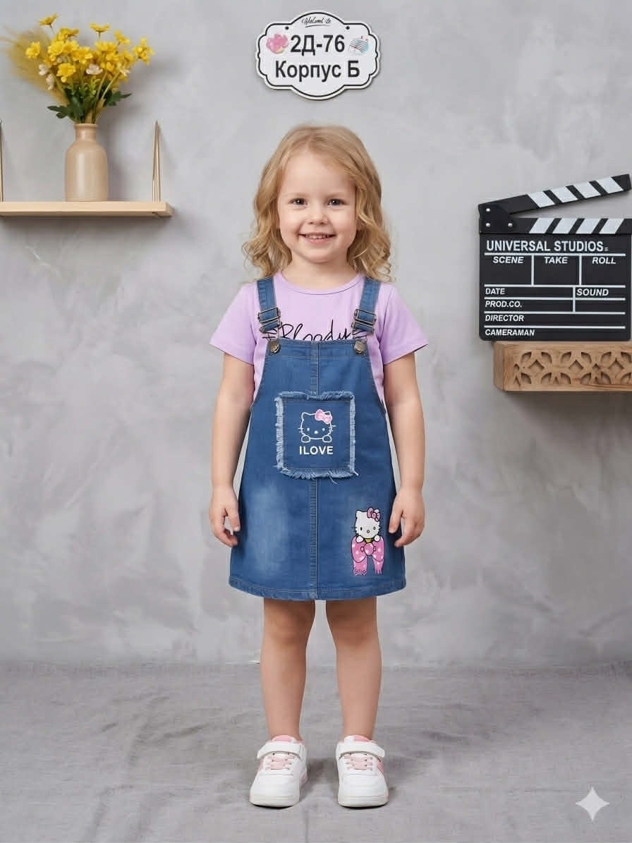 джинсовый сарафан для девочки,сарафан джинсовый детский,детский сарафан,сарафан джинсовый,детские сарафаны