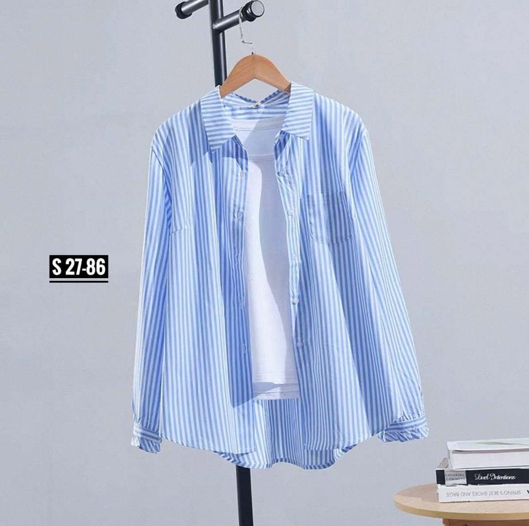 женская рубашка в полоску,женская рубашка,женская свободная рубашка в полоску,рубашка в полоску,повседневная рубашка