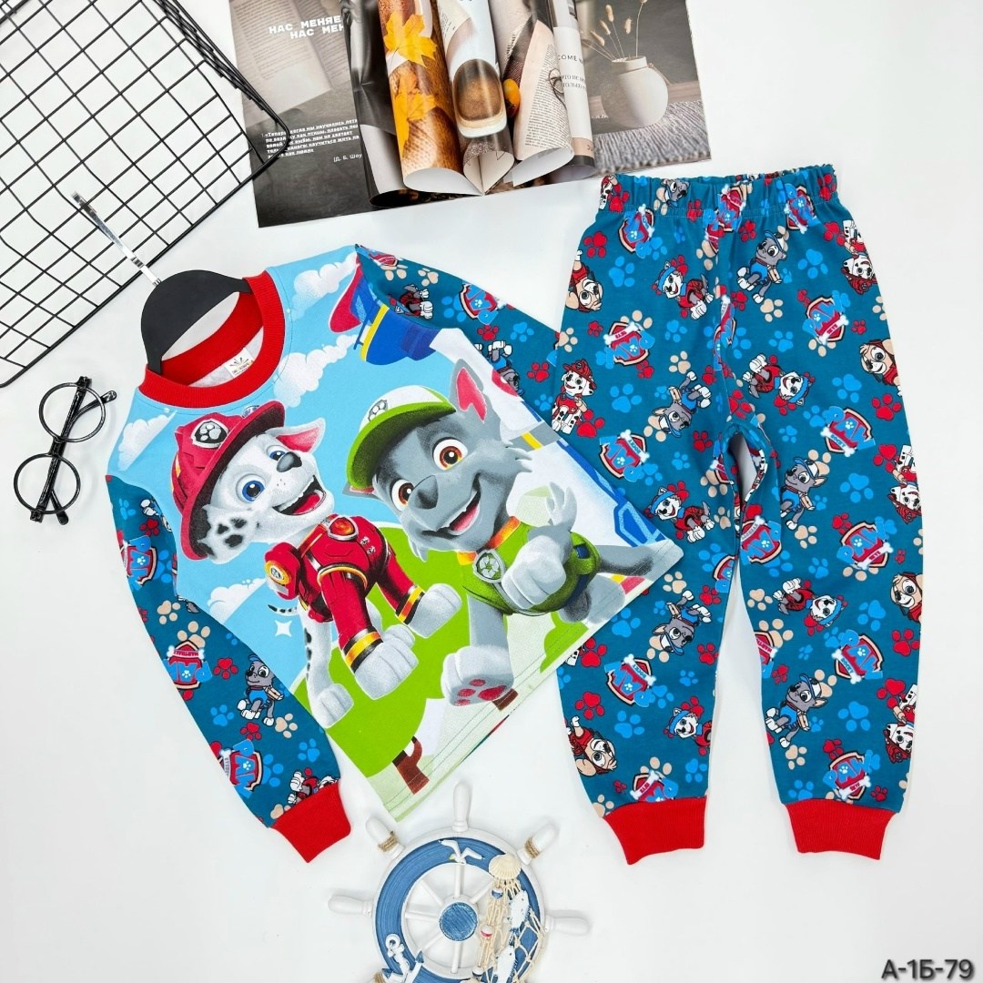 пижама щенячий патруль для мальчиков,пижама для мальчика,пижама щенячий патруль,пижама hm щенячий патруль,пижама детская