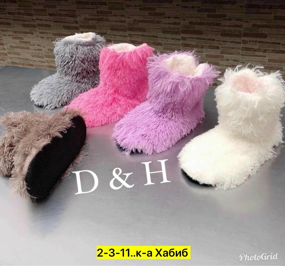 домашние тапочки меховые,домашние тапки ,сапожки домашние женские,,пушистые высокие тапочки