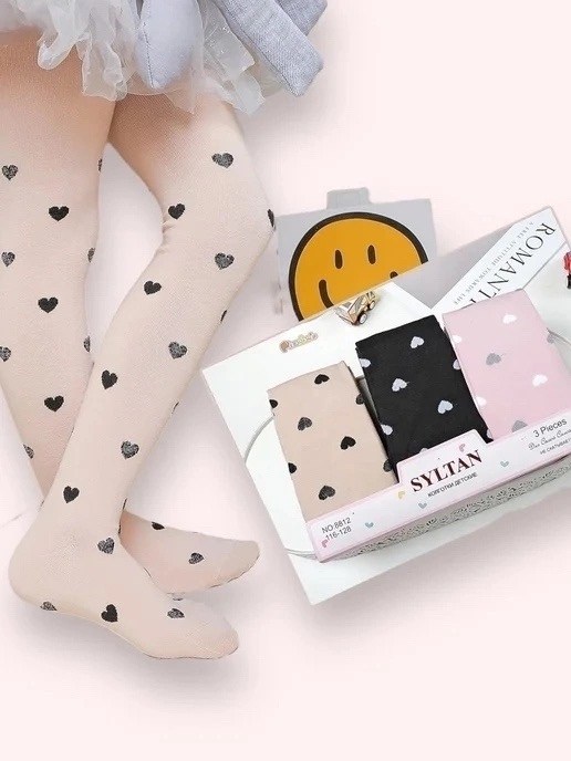 колготки детские kaftan "сердечки" 104-110 см бежевый,колготки детские kaftan "сердечки" 116-122 см бежевый,детские колготки для девочек,колготки для девочек,детские колготки