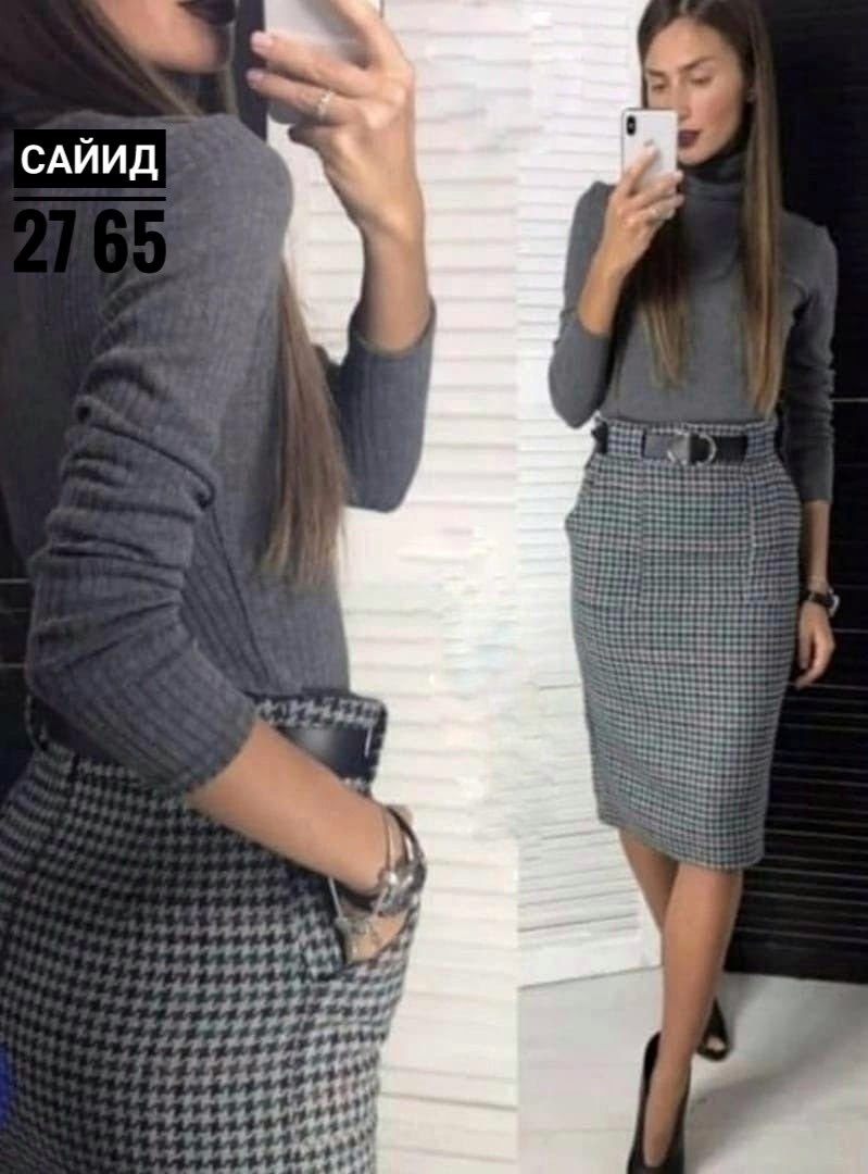 комплект юбка,юбка серая,теплая юбка,стильная юбка,юбка