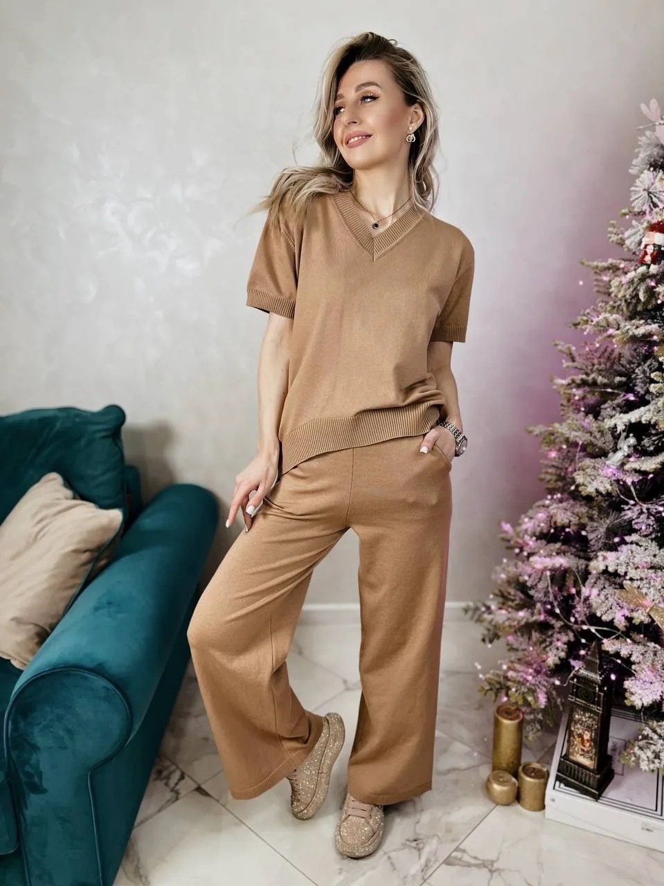 костюм с брюками,костюм женский трикотажный с брюками,брючный комплект,костюм бежевый,бежевый костюм женский