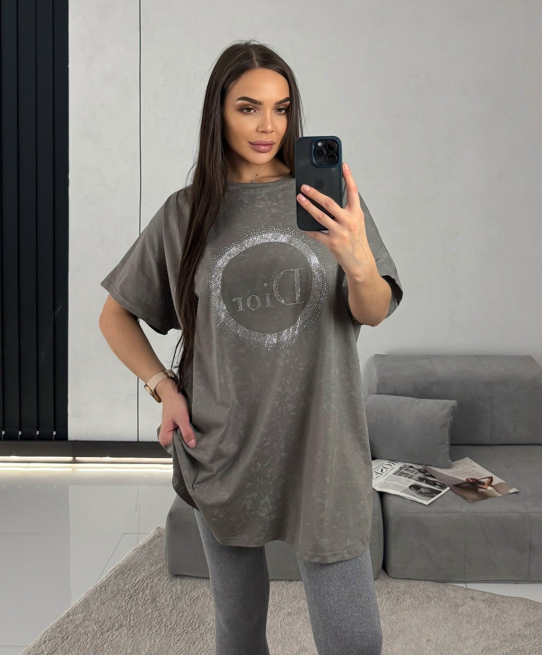 оверсайз футболка варенка со стразами emi style,оверсайз футболка,женская футболка оверсайз,футболки женская,футболка оверсайз варенка