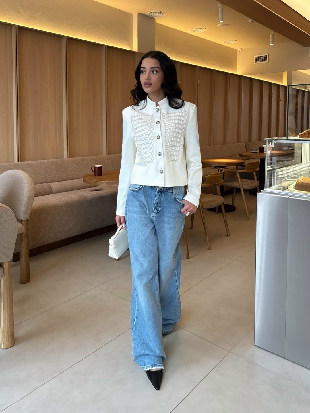 модные образы,модные джинсы,образ с джинсами,образ с прямыми джинсами