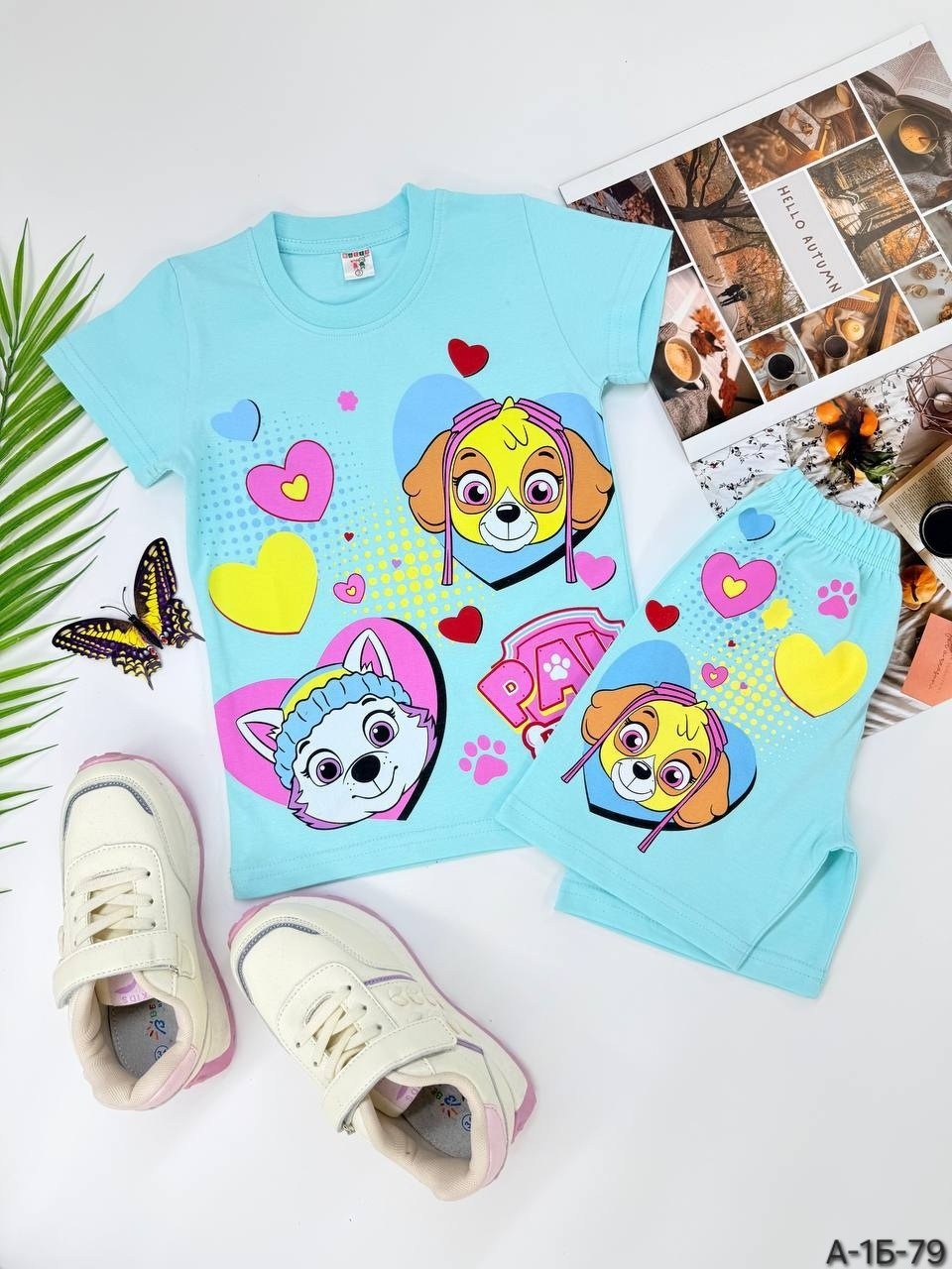 футболка paw patrol щенячий патруль 1,футболка paw patrol щенячий патруль,футболка щенячий патруль,пижама щенячий патруль для девочки,комплект одежды paw patrol щенячий патруль