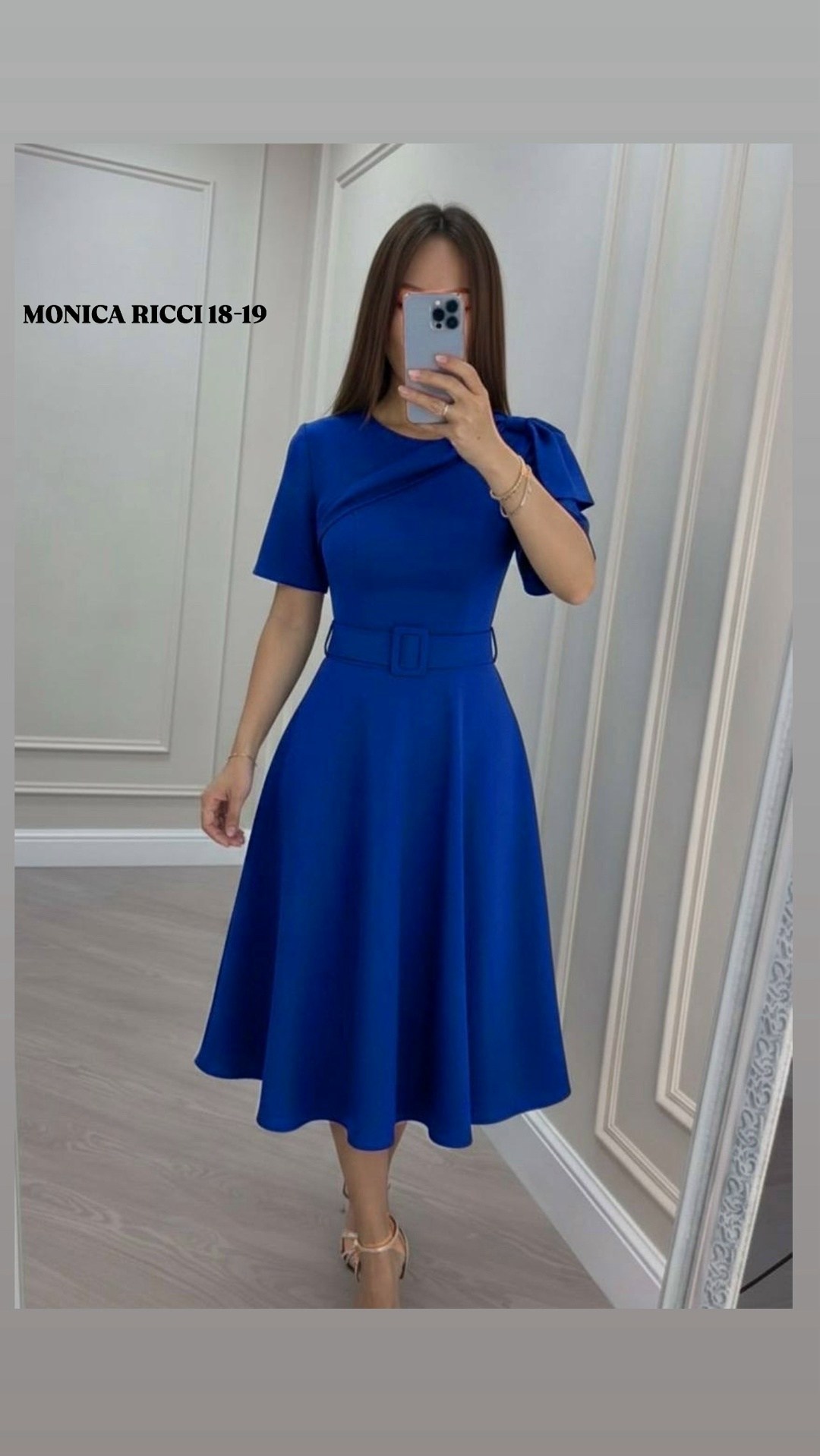 платья,модное платье,стильное платье,платье миди,платье синее