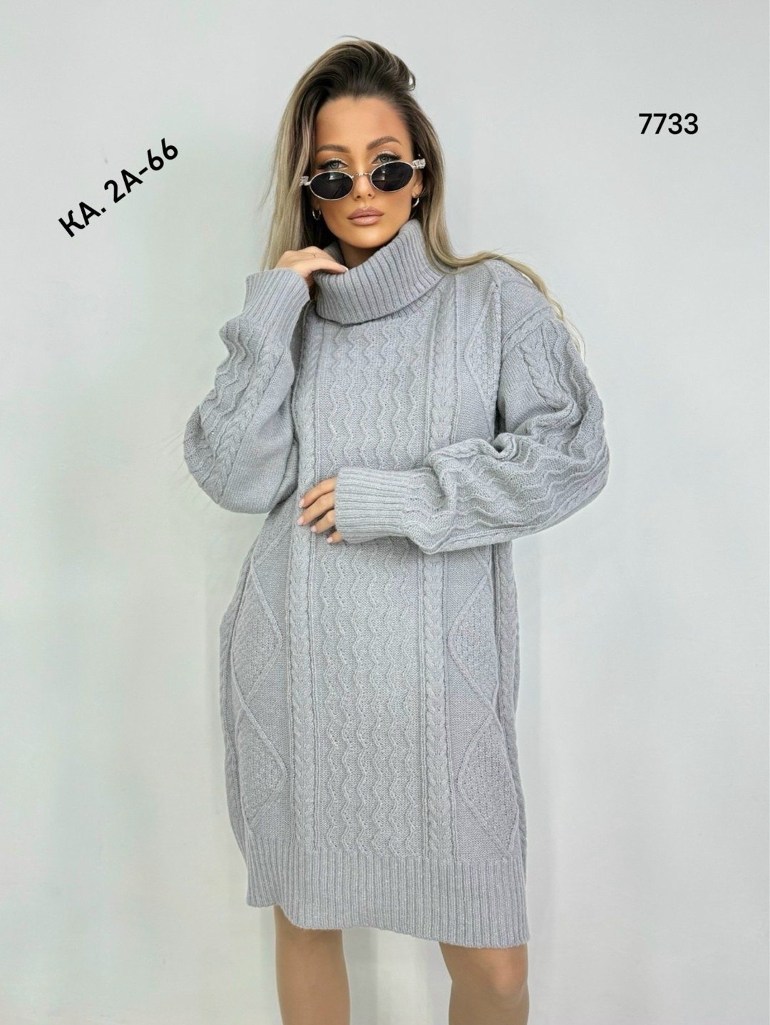 свитер туника удлиненный,свитер туника удлиненный vikrix style,платье вязаное с горлом,свитера туники,свитер женский удлиненный