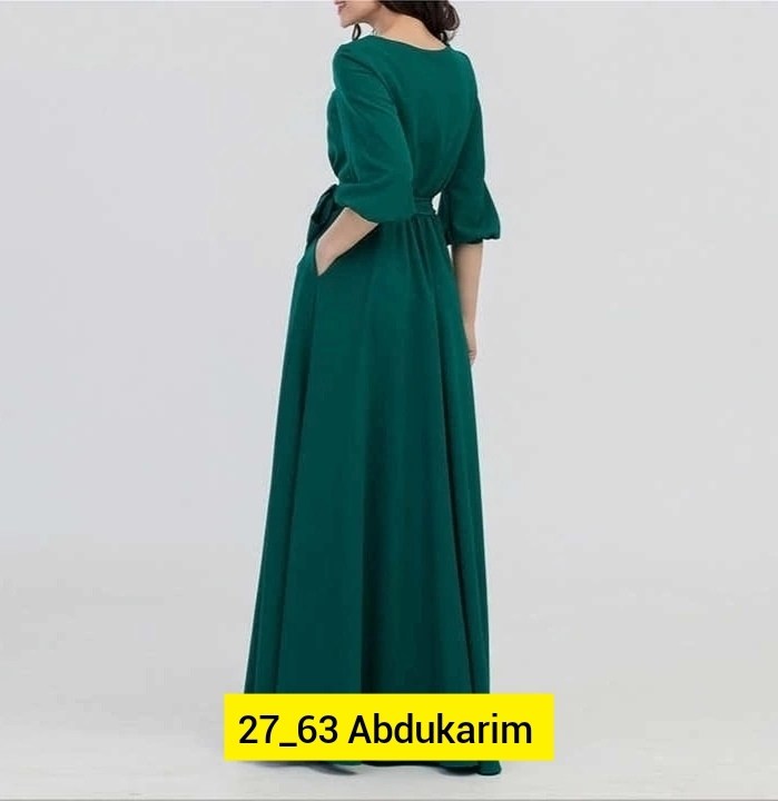 темно зеленое длинное платье,платье повседневное длинное,женские длинные платья,длинное платье с рукавами,длинное платье