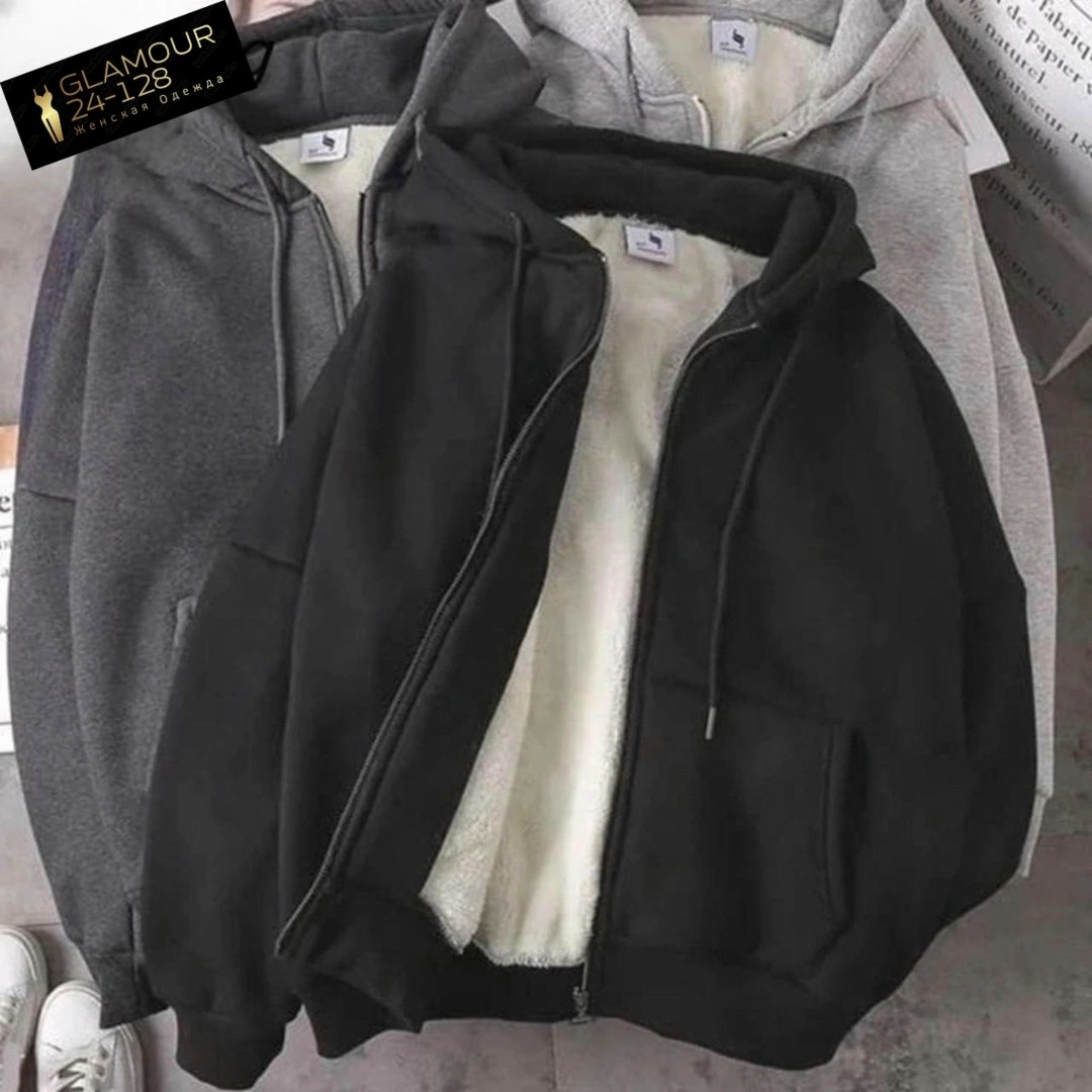 мужская однотонная толстовка с капюшоном и подкладкой,унисекс плюшевая утолщенная толстовка с капюшоном на молнии,толстовка женская,толстовка с капюшоном на молнии из плюша,толстовка мужская женская