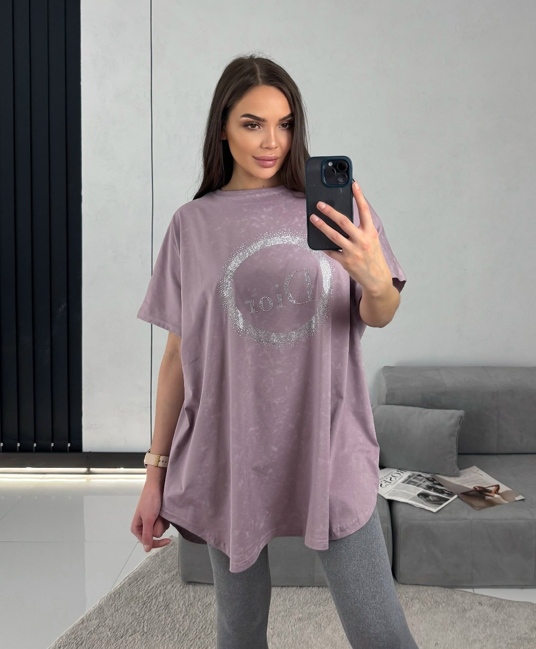 оверсайз футболка варенка со стразами emi style,оверсайз футболка,женская футболка оверсайз,футболки женская,футболка оверсайз варенка