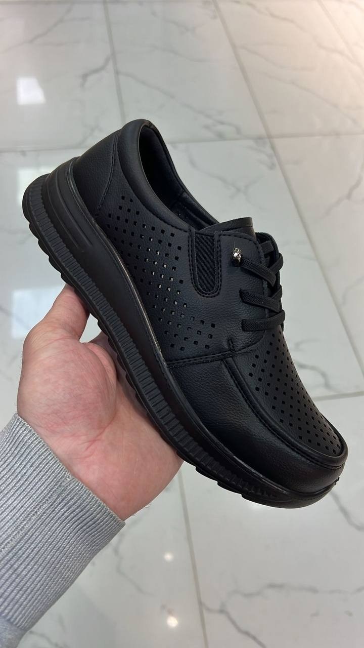 , женская,туфли женские,мокасины с перфорацией,обуви