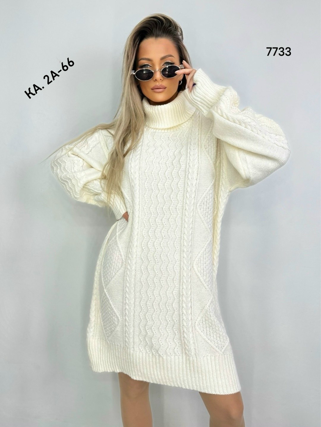 свитер туника удлиненный,свитер туника удлиненный vikrix style,платье вязаное с горлом,свитера туники,свитер женский удлиненный