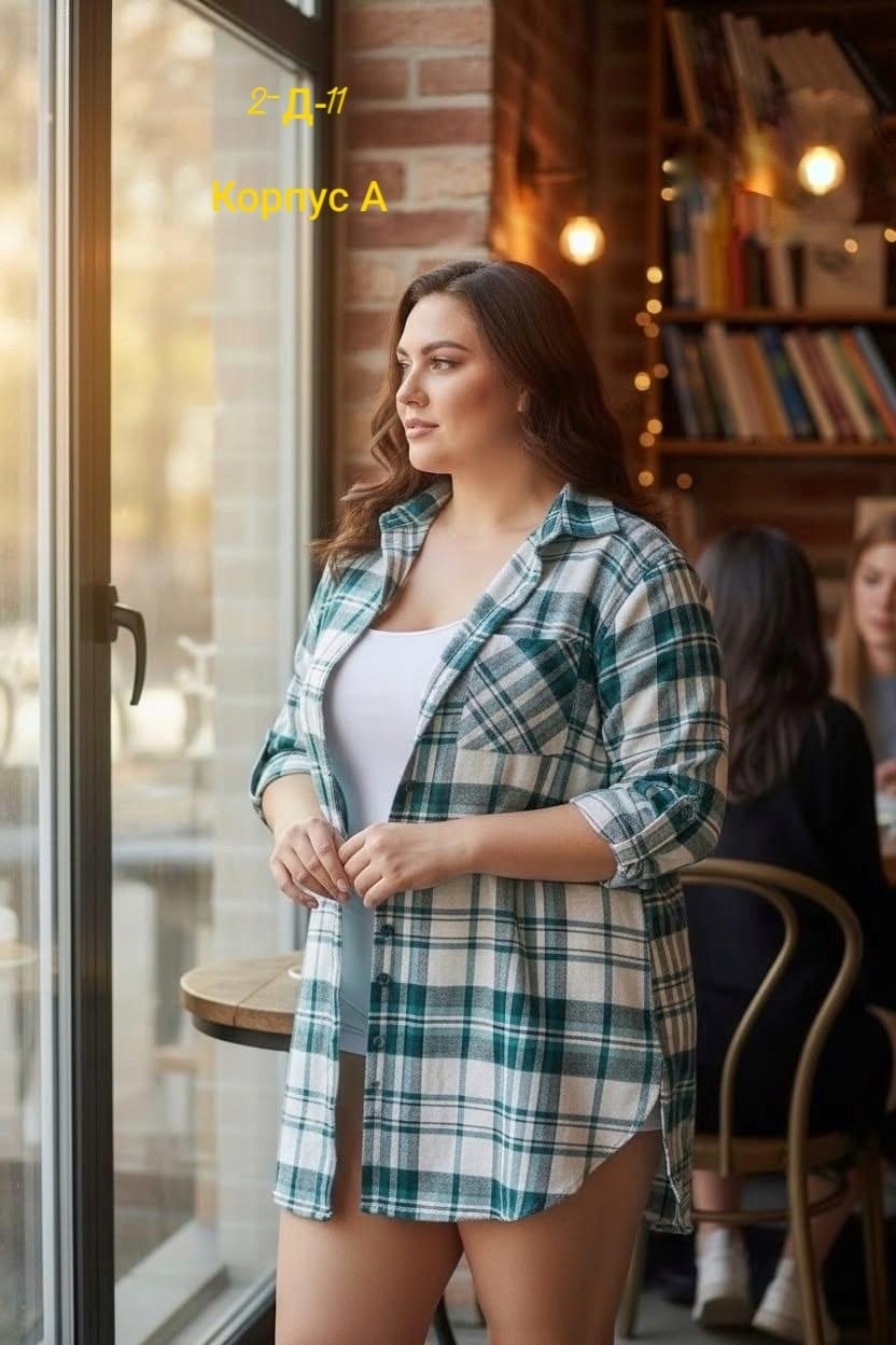 рубашка женская в клетку,женская теплая рубашка в клетку,рубашка в клетку,рубашка женская в клетку оверсайз,туника 8214 красная клетка