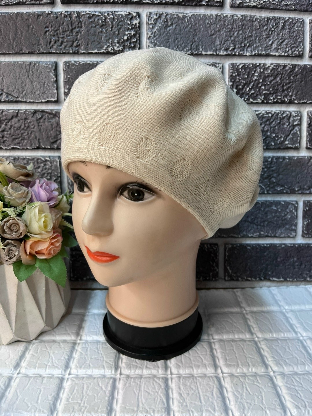 берет женский,женская шапка,шапка для женщин,беретка женская,берет вязаный