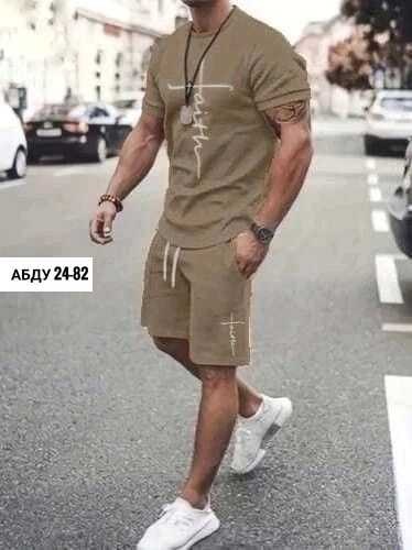 спортивные мужские костюмы,мужская спортивная одежда,футболка и шорты комплект,спортивный костюм футболка,мужская футболка