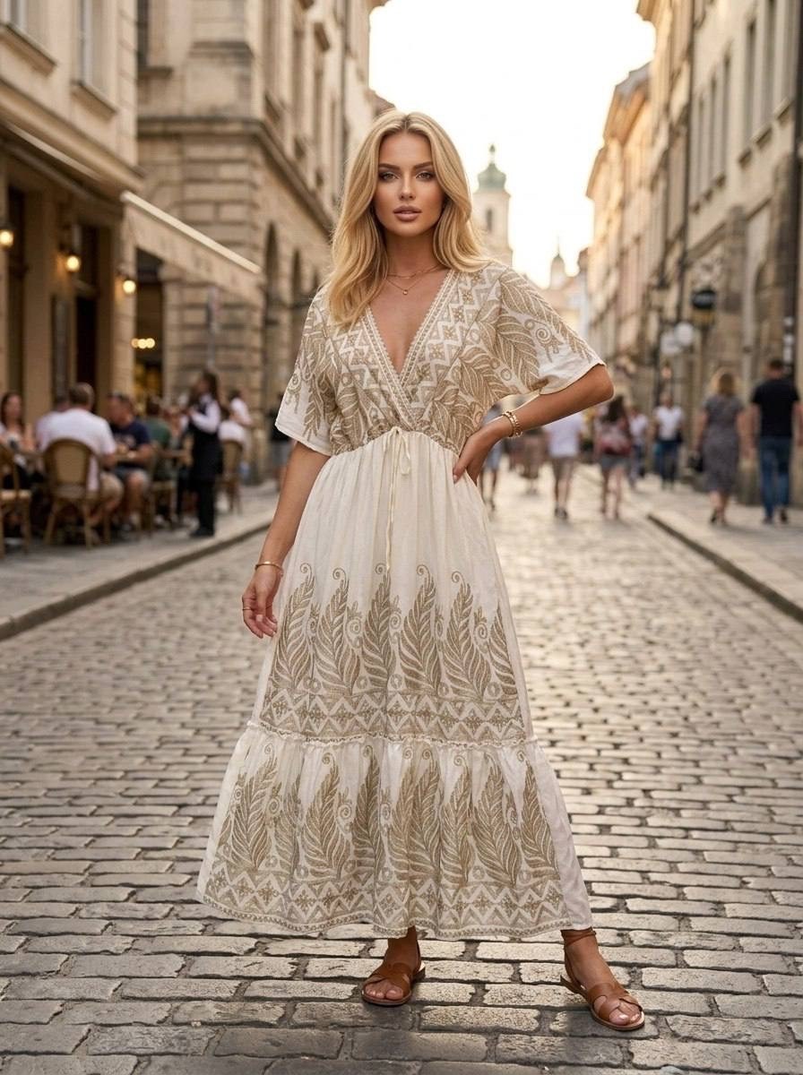 платья в стиле бохо,кружевное платье,платье стиль,длинное платье 2025 года женское летнее кружевное платье в стиле бохо,платье длинное летнее