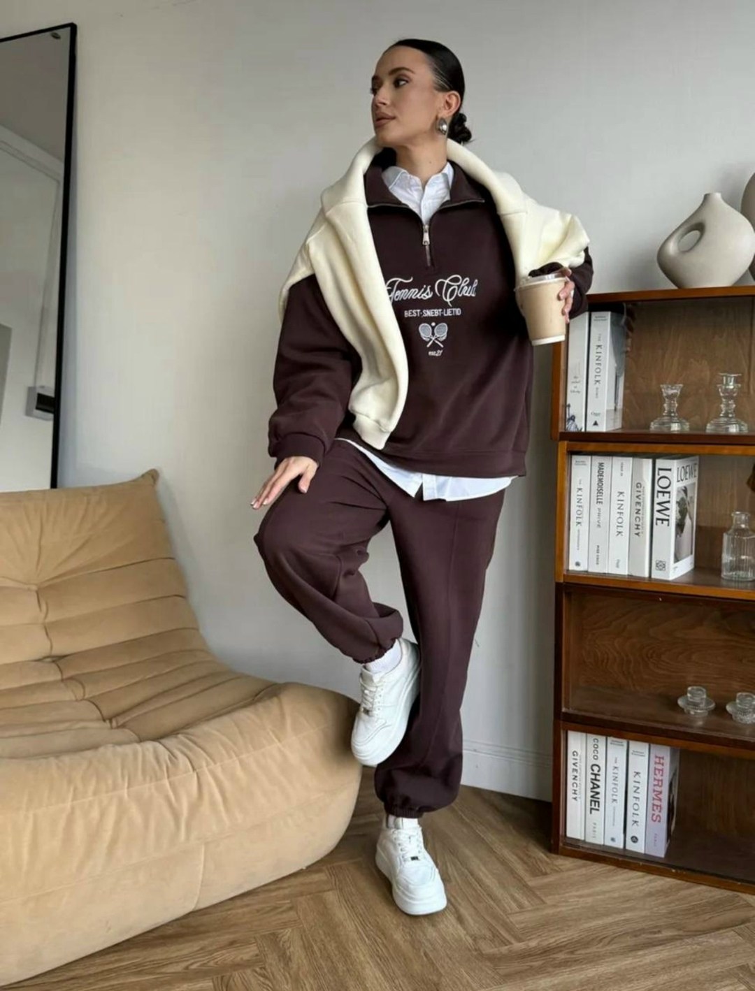 спортивный костюм женский оверсайз,костюм на молнии оверсайз,спортивные костюм,спортивные костюмы женские,костюм женский