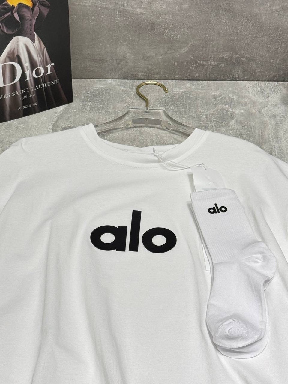 футболка alo,alo бренд одежда,футболки женские мужские,футболка
