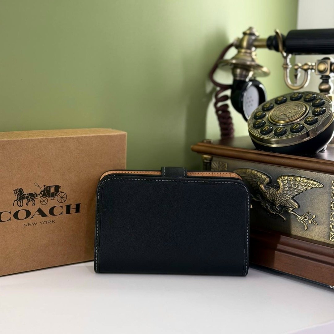 coach кошелек,coach бумажник,женский кошелек,сумка женская coach,кошелек черный