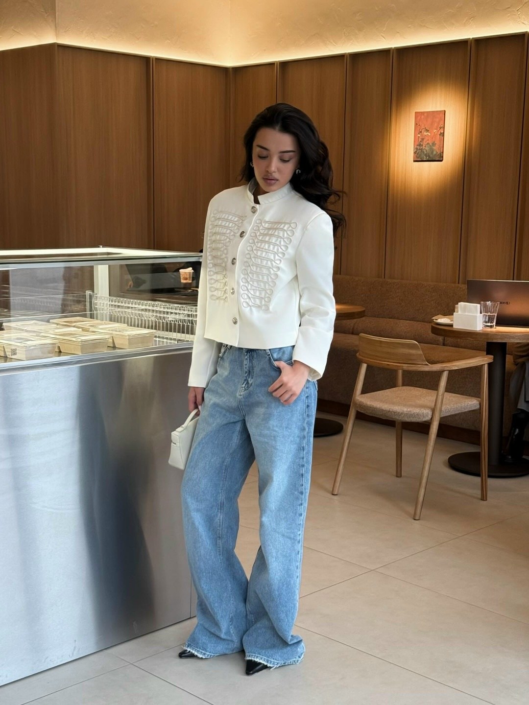 модные образы,модные джинсы,образ с джинсами,образ с прямыми джинсами