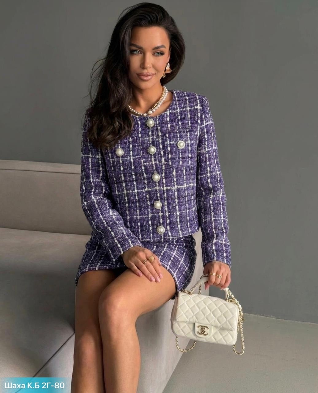 твидовый костюм женский с юбкой в стиле шанель,твидовый костюм,твидовый костюм с юбкой,твидовый женский костюм в стиле шанель,костюм твидовый пиджак и юбка ch.a.s. 270466649