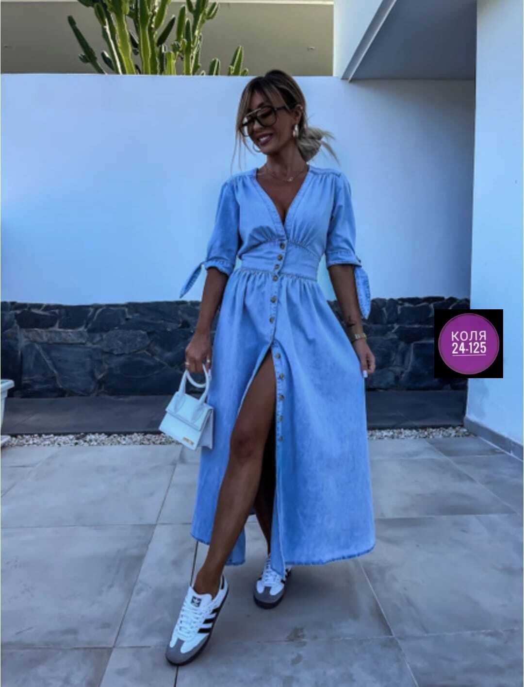 женское однотонное джинсовое платье,женское джинсовое платье,джинсовое платье,платье джинс,джинсовое платье сарафан миди style spark