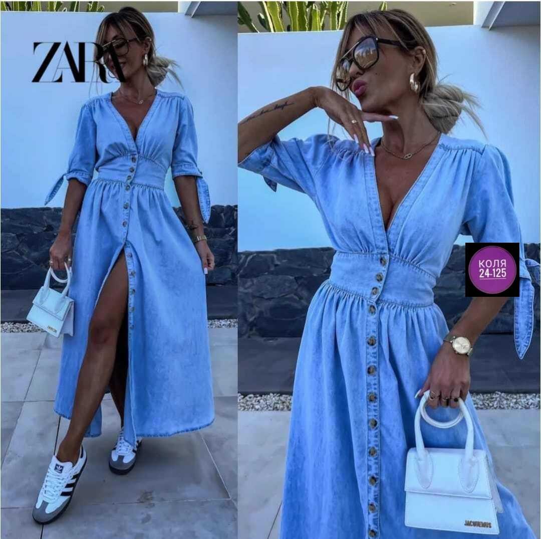 женское однотонное джинсовое платье,женское джинсовое платье,джинсовое платье,платье джинс,джинсовое платье сарафан миди style spark