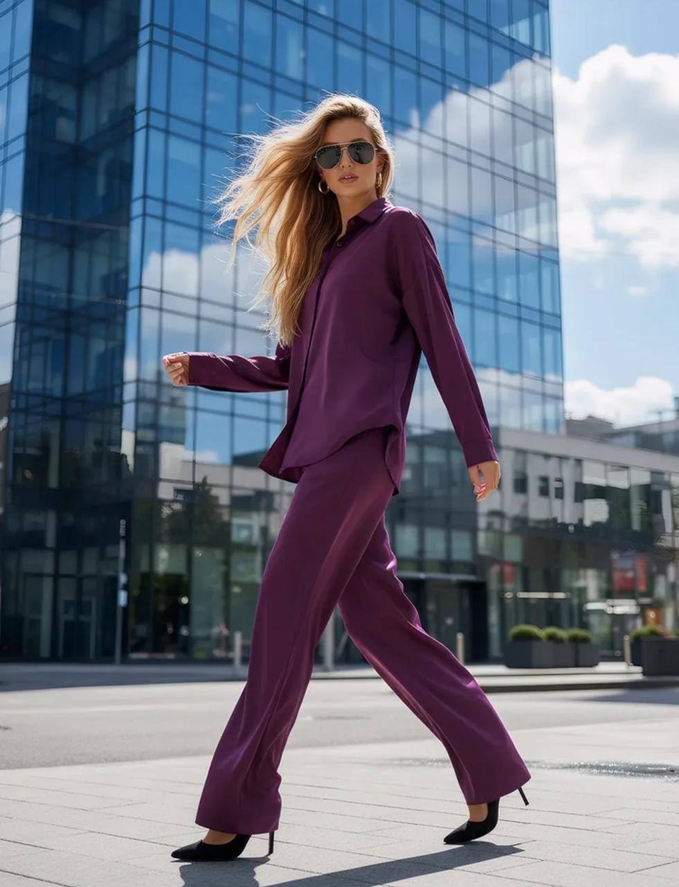 брючный костюм,женский брючный костюм,hiloc 2025 элегантные шелковые пижамные комплекты,костюм женский,брючный костюм свободного кроя