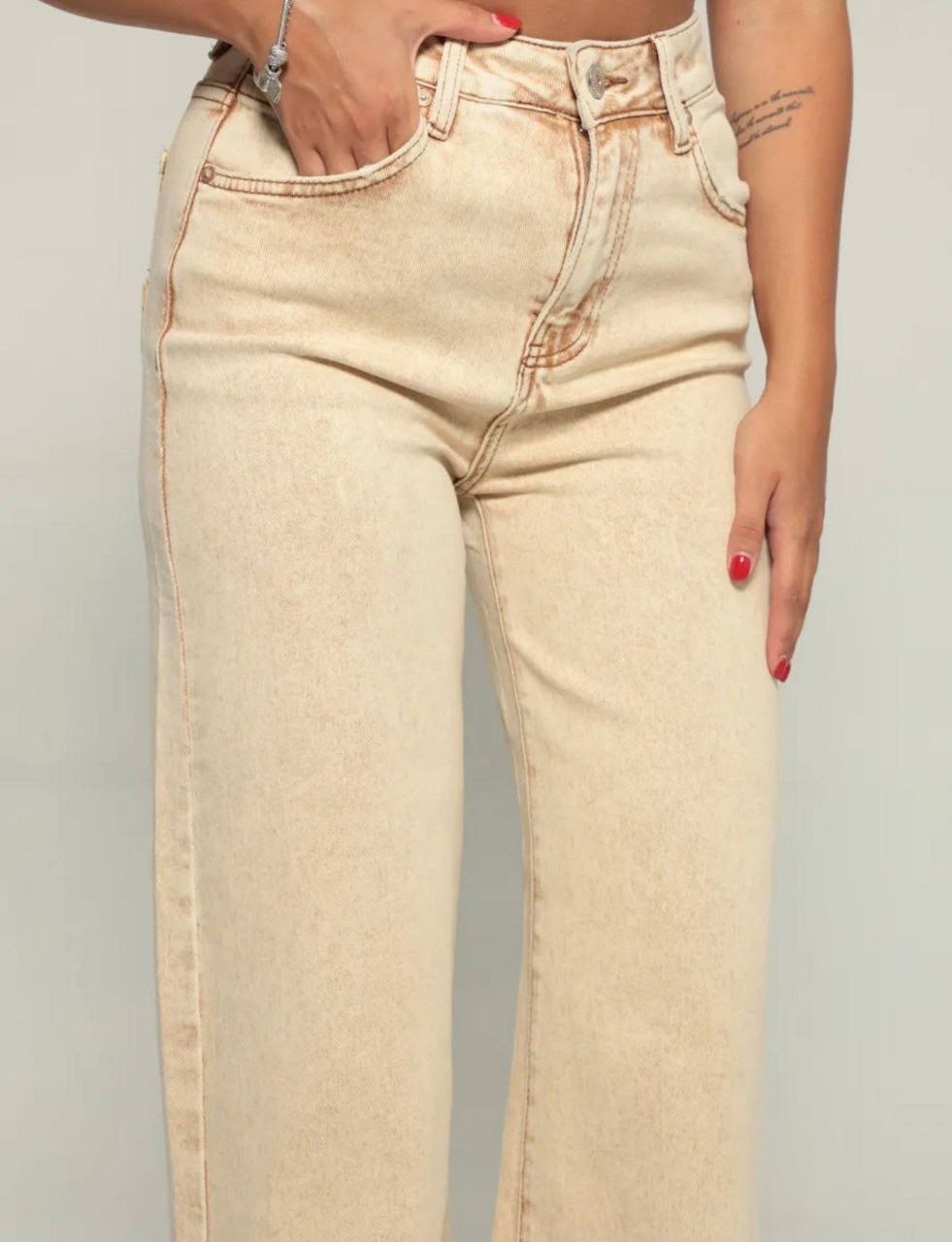 джинсы wide c широкими штанинами прямые клеш трубы feelz 112026139,бежевые джинсы,бежевые джинсы женские широкие,женские джинсы,бежевые джинсы женские