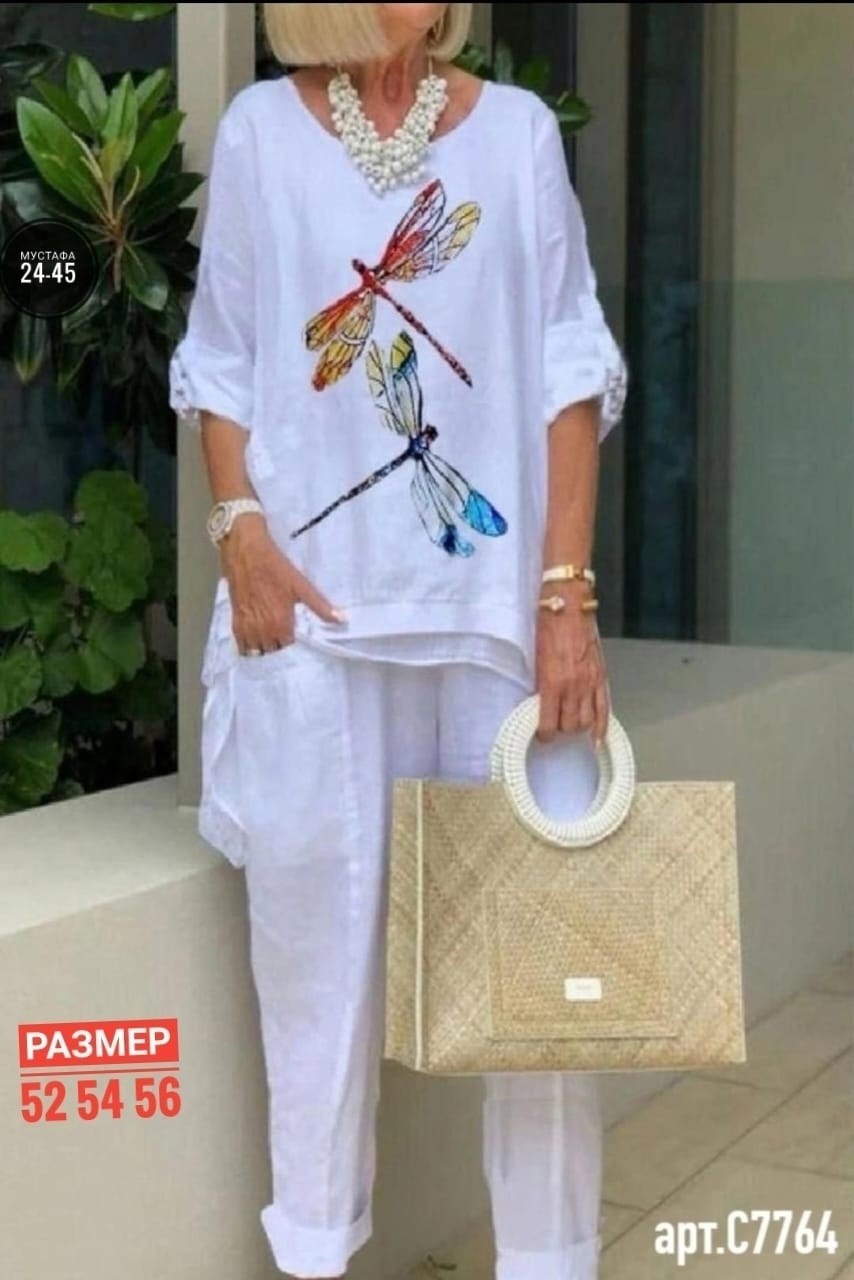 женские летние костюмы,костюм женский льняной,женский свободный повседневный костюм,повседневный женский костюм,одежда для женщин