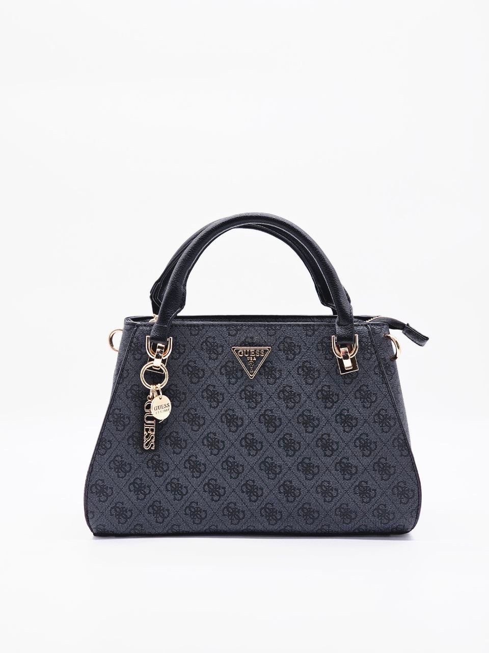 сумка женская guess hwebg876706 темно-серая,сумка-тоут guess erica 2 серый,сумка guess,женская сумка guess,женская черная сумка guess hwvg77.44210