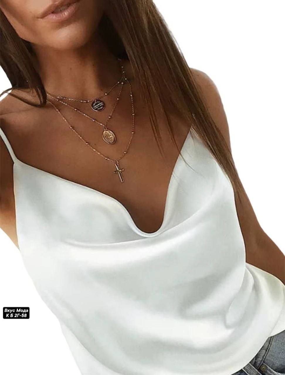 атласный топ,шелковый топ,атласная майка,топы модные