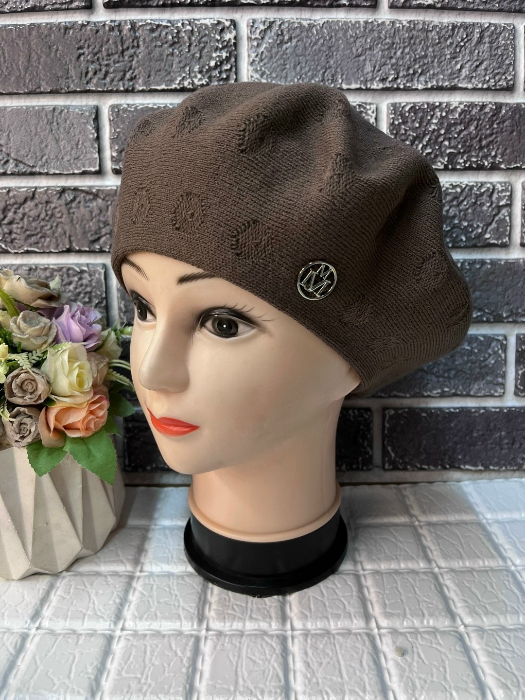 берет женский,женская шапка,шапка для женщин,беретка женская,берет вязаный