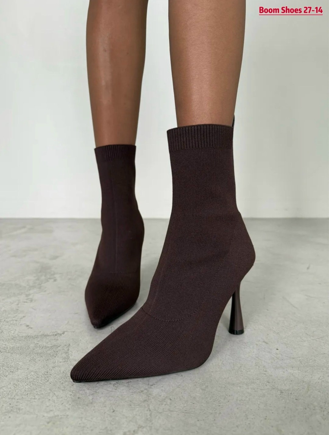 ботильоны на шпильке с острым мысом araz,ботильоны женские,ботильоны касадей на шпильке,стильные ботильоны,женские ботильоны с острым носком на высоком каблуке