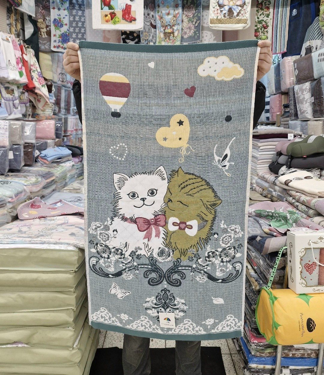 полотенце "милые котята" тканное стеганое 25*50 см хлопок 100%,полотенце "милые котята" тканное стеганое 35*75 см. хлопок 100%,полотенце лен друзья 50*90 арт.2205234,полотенце стеганое с кошками,полот