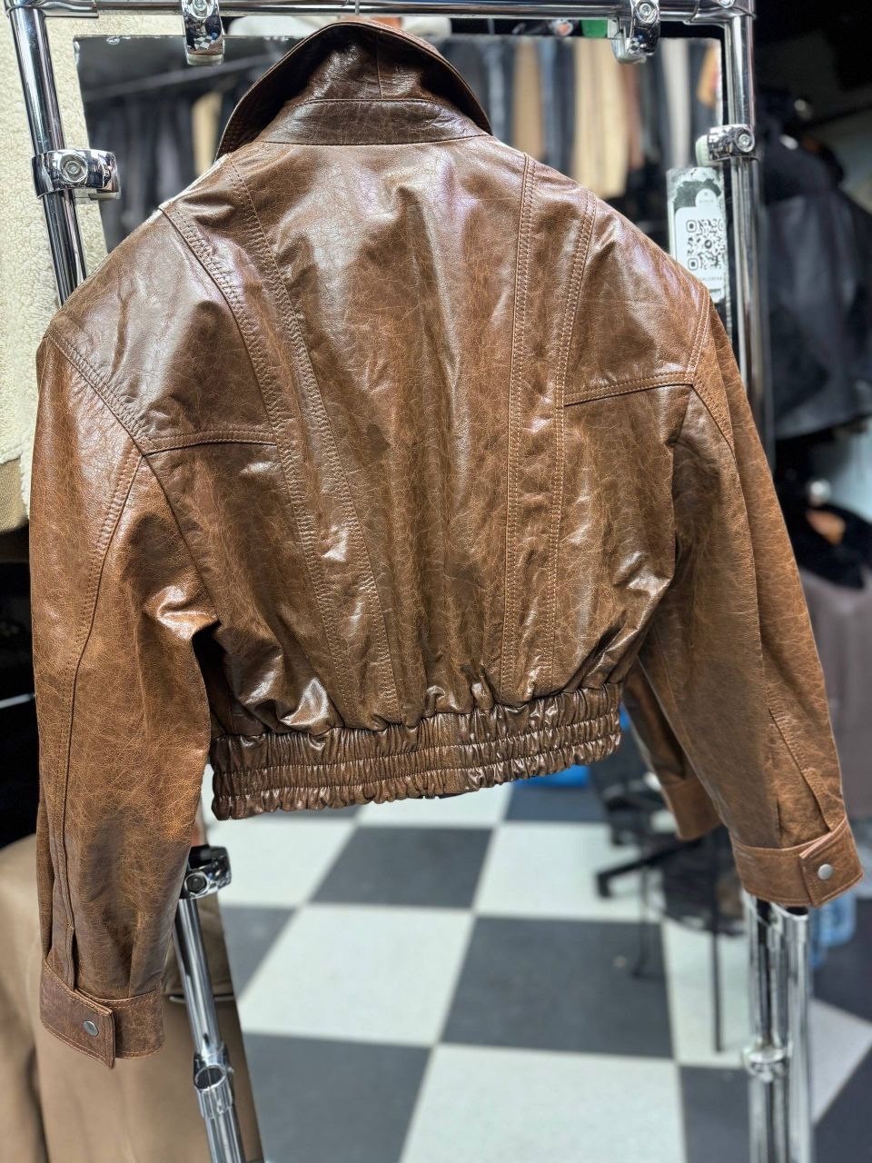 куртка кожаная комбинированная,кожаная куртка,коричневая кожаная куртка,кожаная куртка бомбер,кожаная куртка коричневого цвета